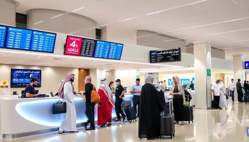 إتمام اجراءات السفر اديل بسهولة وسرعة إتمام اجراءات السفر اديل بسهولة وسرعة