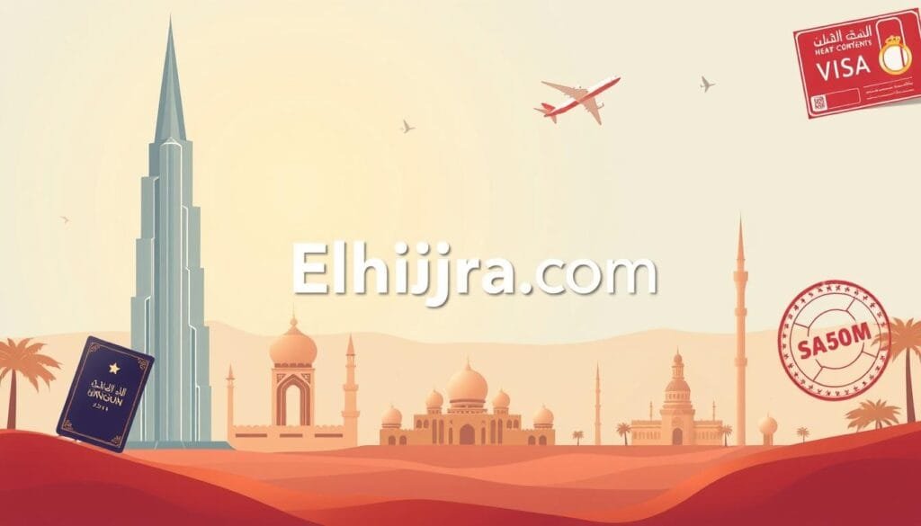 تعريف تأشيرة خروج وعودة