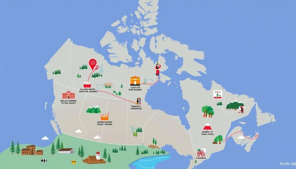 كيفية الانتقال إلى كندا بشكل قانوني: دليلك الشامل كيفية الانتقال إلى كندا بشكل قانوني: دليلك الشامل