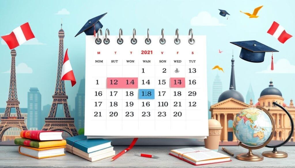 مواعيد التقديم