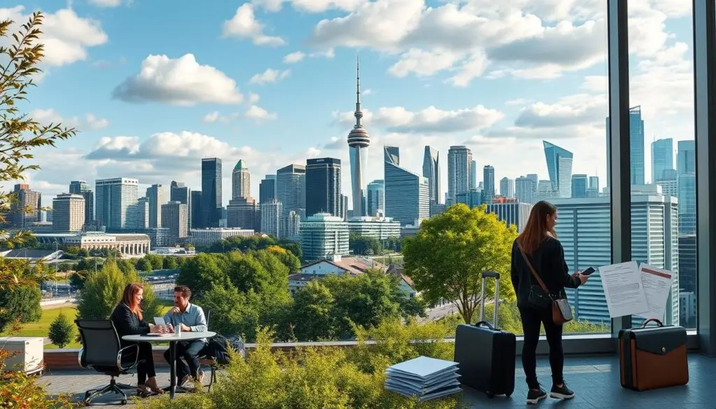 تحويل تأشيرة السياحة إلى إقامة عمل في كندا: الخطوات