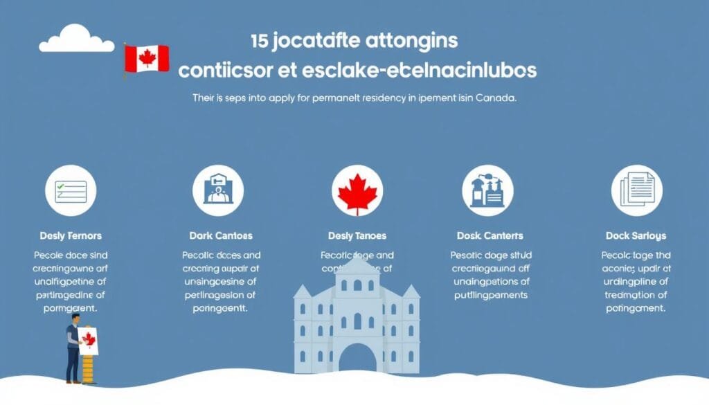 صورة توضح الخطوات المحدثة للتقديم للإقامة الدائمة في كندا صورة توضح الخطوات المحدثة للتقديم للإقامة الدائمة في كندا